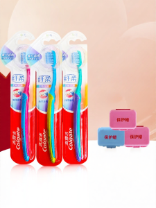 Colgate | Orthodontic Concave UV Designed Toothbrush for Braces 3pcs