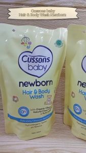Cussons Baby Newborn Hair & Body Wash - Sabun Bayi 2in1 (-Botol Tersegel)