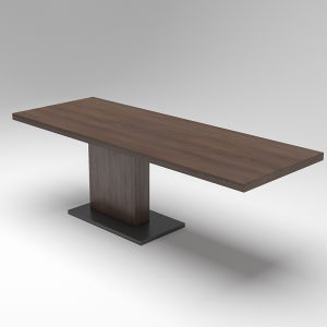 Qiji Style Dining Table Normcore Middle Island Table Long Table Living Room Desk Solid Wood For Home Bed & Breakfast Design Table and Chair Bench Dining Table