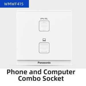 Panasonic | AC White 5-hole Minimalist Switch 16A