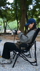 Shinetrip Comfortable เก้าอี้อลูมิเนียม แค้มป์ปิ้ง พับได้ รับน้ำหนักได้ 100 Kg. พร้อมกระเป๋า สินค้าพร้อมส่ง จากไทย