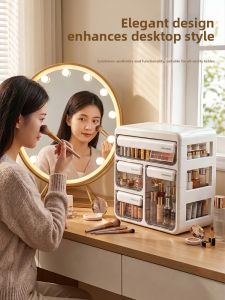 CHIJIAJIE | Premium Clear Acrylic Drawer-style Cosmetics Organizer