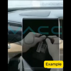 Car Android Head Unit Screen Center Console Player Screen Protector Tempered Glass Car Accessories Vacc Auto Car Accessories