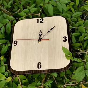 Đồng hồ gỗ treo tường đồng hồ máy kim trôi trang trí nhà ở quán cafe chung cư căn phòng khách sạn