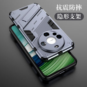 Huawei Mate60 pro Silicone Phone Case with Stand Shockproof Protective Cover Anti-Fall Soft Shell Creative Personalized Design