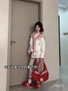 PEIZIXUAN | College Style Short Stature Friendly Hoodie Dress