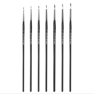 Marie’s | Professional Fine Nylon Paint Brush for Watercolor Acrylic Oil and Model Painting