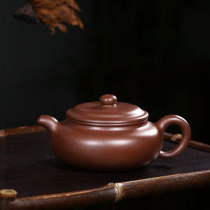 CANGHUTIANXIA | Bình Trà Đất Sét Tím Phong Cách Cổ Điển Handmade để Sử Dụng tại Nhà