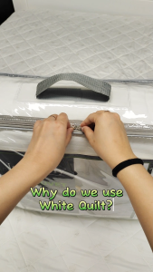 Jean Perry Eco Duvet White Quilt Comforter - Soft Lofty Filling Breathable & Anti-Dust Mite All-Season Bedding