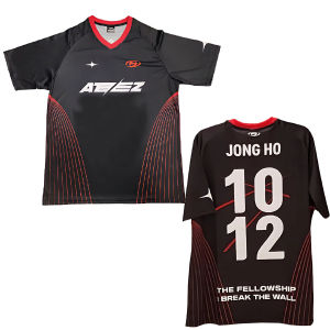 New Ateez Berlin Kpop JERSEY 3d Print T-shirt Men Women Fashion T shirt Sportwear Tops Tees Plus Size Casual Short Sleeve Tshirt