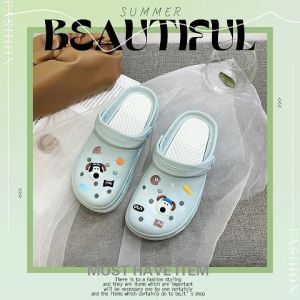 Wulove New Collection รองเท้าแตะหัวโตสไตล์เกาหลี สีสวยทูโทนให้ฟิวส์ลุคคุณหนูสุดๆ แถมฟรีตัวติดลายน้องหมาน่ารัก รีบเลยนะหมดไวมากก