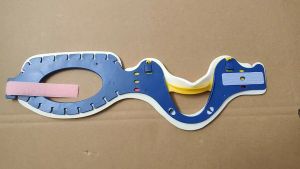 4 Gears Adjustable Neck Brace: Neck Pain Relief for Adults & Children