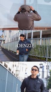 Oenzie Jaket Reversible 2 in 1 Pria – Windbreaker Waterproof Stylish Outdoor