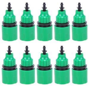 【Cozyhome2】10 ชิ้น ข้อต่อสวมเร็ว ต่อกับสายไมโคร ขนาด 4/7 8/11 ข้อต่อสายไมโคร ข้อต่อ สายไมโคร สายสปริงเกอร์ ข้อต่อสายพ่นหมอก ข้อต่อสายน้ำหยด ข้อต่อสายพ่นน้ำ สายพีอี PE ข้อต่อก๊อกน้ำ สปริงเกอร์ ข้อต่อสายพีอี ข้อต่อสายยาง
