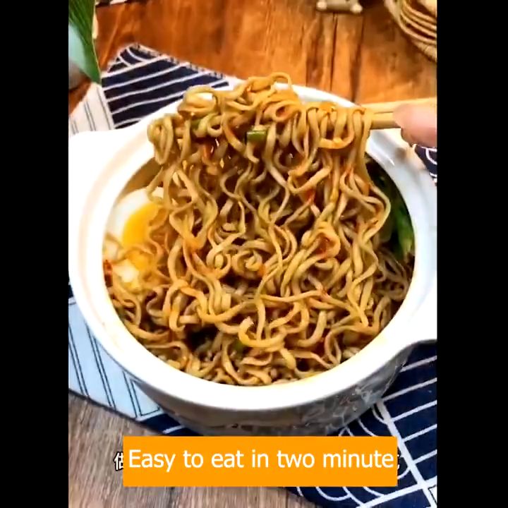 JAKU Zero Fat Buckwheat Instant Noodle Low Carb Non Fried 0 Fat Noodles