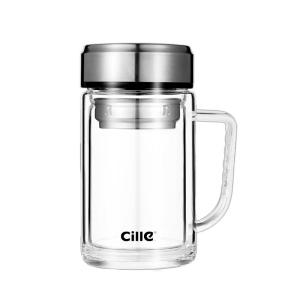 CILLE | Double Walled Glass Teacup