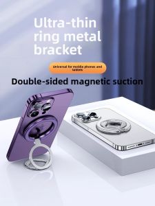 YZ | Dual-Sided Magnetic Ring Holder for iPhone 15 14 Pro Max and Tablets
