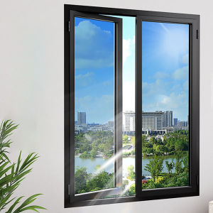 Double sided see through film decorative sunshade glass sticker heat-resistant window decoration film bedroom living room