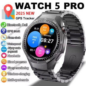 2025 New GT5 Pro Smart Watch Men NFC GPS 360*360 AMOLED Screen Health Monitoring IP68 Waterproof BT Calls Man Sport Smartwatches