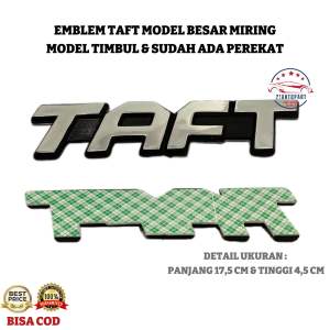 Emblem Taft Model Besar Miring