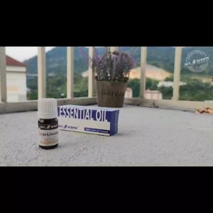 Blu Scents Frankincense Pure Essential Oil - Meditation Aid Calming Asthma Relief