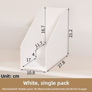 JOKOOAN | Staggered Book Organizer Stand