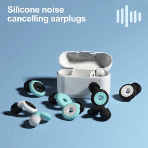 Calistouk  Miếng Lọc Nút Tai Sleep Giảm Tiếng Ồn Chống Ồn Silicon Chuyên Nghiệp Cho Tai Nút Bịt Tai Miếng Bọt Biển Mềm Chống Ồn Nút Bịt Tai Khi Ngủ