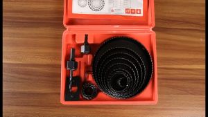 Kepala Mata Bor Holesaw Kit & Set Gergaji Bulat Lengkap