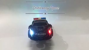 Mainan Anak Mobil Polisi jadi Robot / Sport Car Venom Polisi Transform