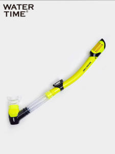 WaterTime Full Dry Snorkel Breath Pipe Free Diving Respirator for Adults And Children Swimming Underwater Equipment Snorkeling