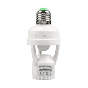 Radar Motion Sensor Light Socket 220V Human Body Induction Lamp Holder High-Sensitivity Radar Sensor Universal E27 Screw Base
