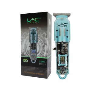ที่ตัดผม ปัตตาเลี่ยนไร้สาย เครื่องตัดผม LAC L-902 แบตตาเลี่ยน ที่โกนหนวด แกะลาย กัน Cordless Clippers Hair Cutting LAICHY