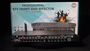 DBX DSP9000+ Professional front-end digital reverberation effect built-in DSP chip to improve sound quality increase spatial sense of sound support subwoofer audio output Bluetooth USB/SD card input interface