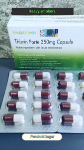 #SokongMalaysia Healthmax Thisrin Forte 350mg 30s Capsule silymarin Liver Tonic Hati Thirsin Milk Thistle