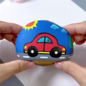 1pc Extra-Large Painting Rocks - Smooth & Flat DIY Stones for Arts Crafts and Decoration Hand-Picked for Creative Projects