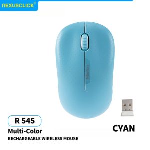 NexusClick Energy‑Saving 2.4G Silent Wireless MouseErgonomic PC Mouse with USB Receiver1600 DPI5M Click Life for Home Office