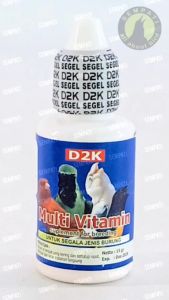 SEMPATI Multivitamin D2K Vitamin Burung Meningkatkan Produktifitas Dan Daya Tetas Telur OBTBD21K