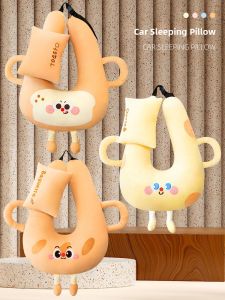 MONLEYTA | Car Travel Pillow Child Sleeping Aid Automobile Rear Seat Safety Belt Anti-strangulation Pillow Adult Pillow Vehicle Headrest