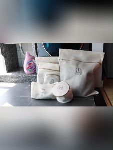 ZiinLife Laundry Bag Set Thick Mesh and Anti Deformation Laundry Bag for Washing Machines Underwear Bra Washing Bag