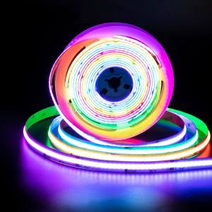 Seville COB RGBIC LED Strip DC 24V 714 Leds/m High Density SPI Addressable Dream Color Bluetooth/Wifi 3m 5m 10m Pixel Led Tape for Room Decor