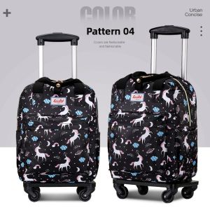 Mini Lightweight Waterproof Luggage Bag New Handheld Universal Wheel Carry-On Suitcase for Short And Long Trips Travel Bag