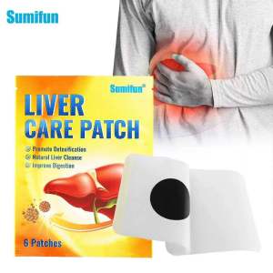6pcs LIVER CARE PATCH penjagaan hati Menggalakkan Detoksifikasi Pembersihan Hati Semula Jadi