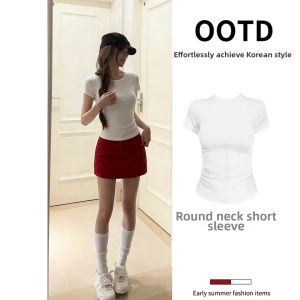 ZUKUN | Red Summer A-Line Mini Skirt Unique Styling