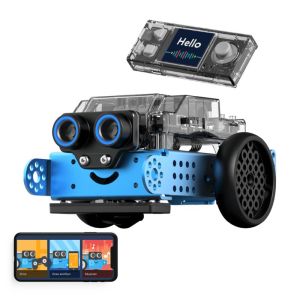 Makeblock mBot2 w/ CyberPi Coding Robot for Scratch Python Wi-Fi IoT AI Programming STEM Ages 8+