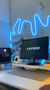 EXPOSE Gaming Monitor For PC 19 22 24 27 inch 1080P 75Hz Flat  OLED Display Desktop Computer with HDMI VGA Support IPS