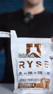 Ryse Loaded Pancake | 21g protein | 3g healthy MCT oil | 2g prebiotic dietary fibres | Lazada Singapore