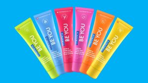 Curaprox BE YOU Gentle Enzymatic Teeth Whitening Toothpaste Six Different Flavors with fluoride 60mL (1 pc) for Fresh Breath