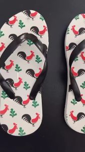 sandal jepit ptia dewasa motif ayam jago termurah