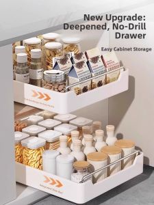 youqin | Corner Pull-out Organizer Shelf for Condiments