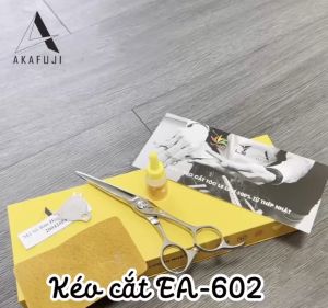 Kéo Cắt Tóc AKAFUJI EA 602 SIZE 6.0 inches Thép Nhật Cao Cấp [HÀNG CHÍNH HÃNG] Bảo Hàng 12 Tháng